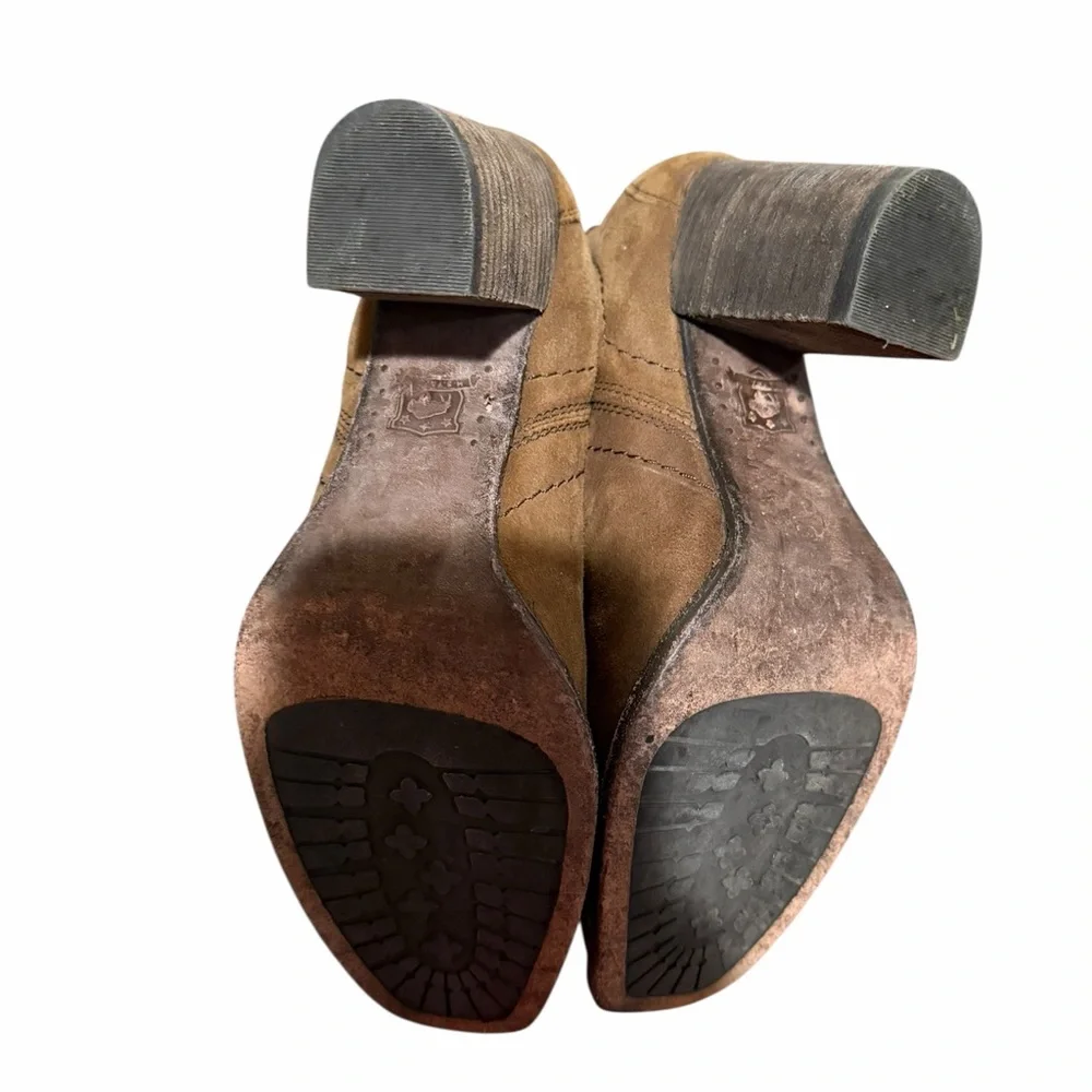Trask brown leather